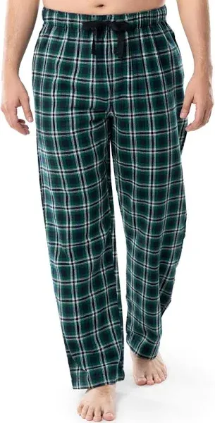 Fruit of the Loom Men's Yarn-dye Woven Flannel Pajama Pant