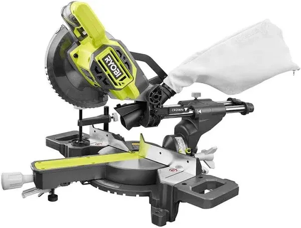 RYOBI ONE+ 18V Cordless 7-1/4 in. Compound Miter Saw