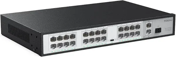 24 Port PoE Switch