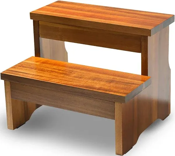 Wooden Two Step Stool