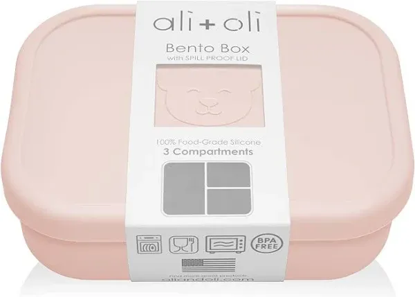 Ali+Oli Leakproof Silicone Bento Box