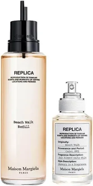 Shop Replica Beach Walk Refill Perfume Set | Maison Margiela