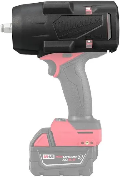 Milwaukee 49-16-2967 M18 FUEL 1/2" High Torque Impact Wrench w/ Friction Ring Protective Boot