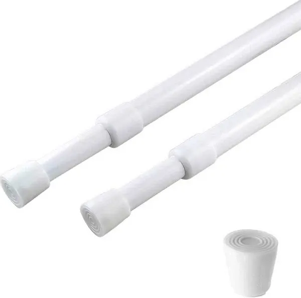 2 Pack Adjustable Curtain Rod