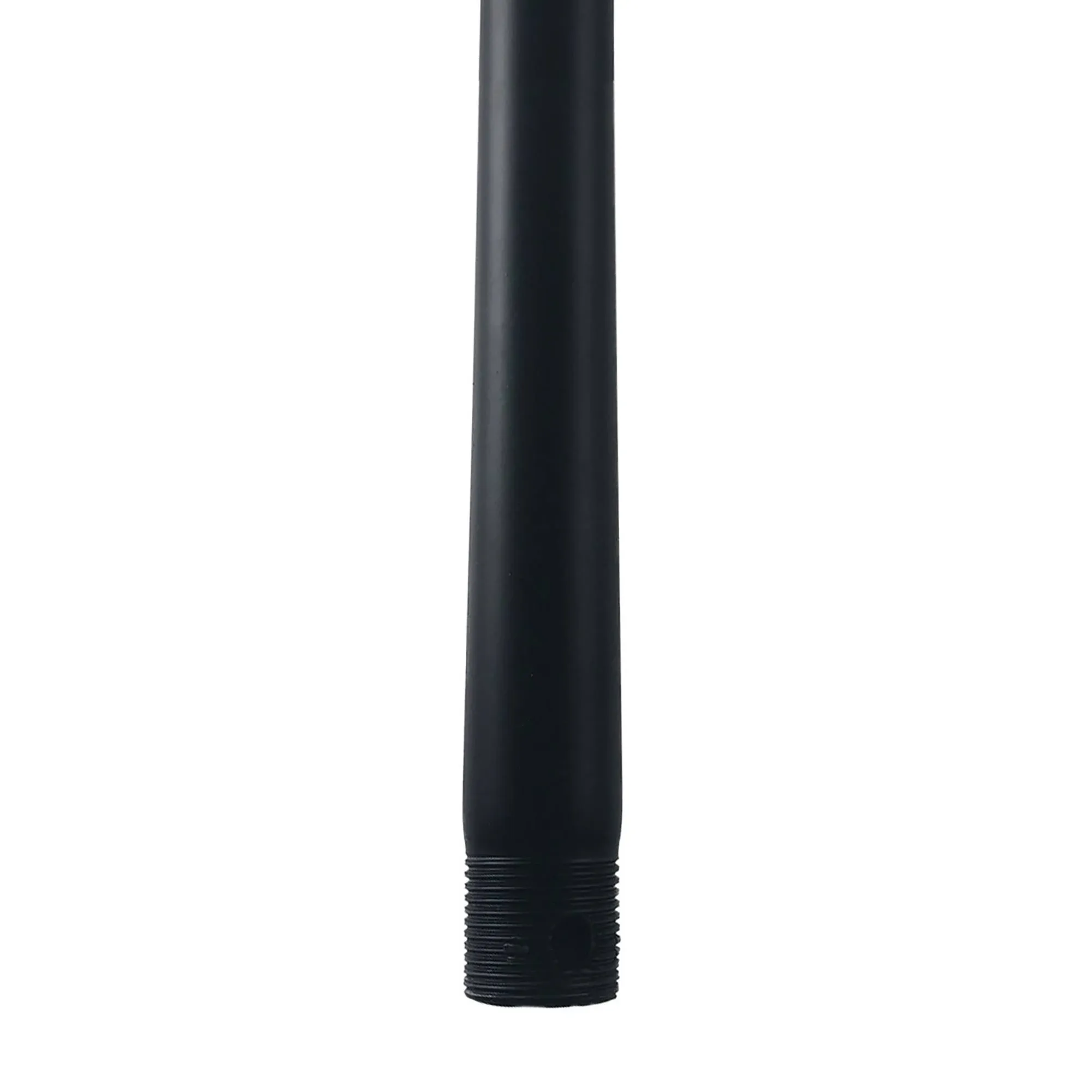 24 inch Ceiling Fan Downrod, Matte Black