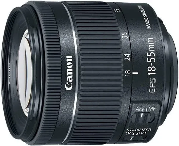 Canon EF-S 18-55 f/4-5.6 IS STM (Renewed)