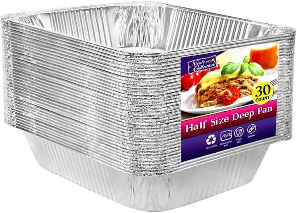 NYHI 9 x 13 Aluminum Foil Pans 30 Pack