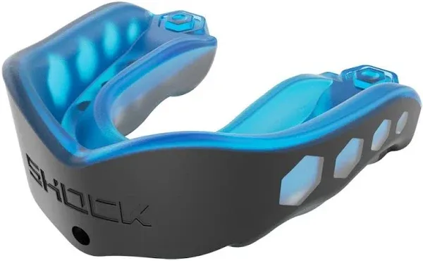 Shock Doctor Adult Gel Max Mouthguard Blue/Black