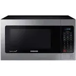 Samsung 1.1 Cu. Ft. Stainless Steel Countertop Microwave MG11H2020CT/AA<wbr/>✅✅READ❤️️