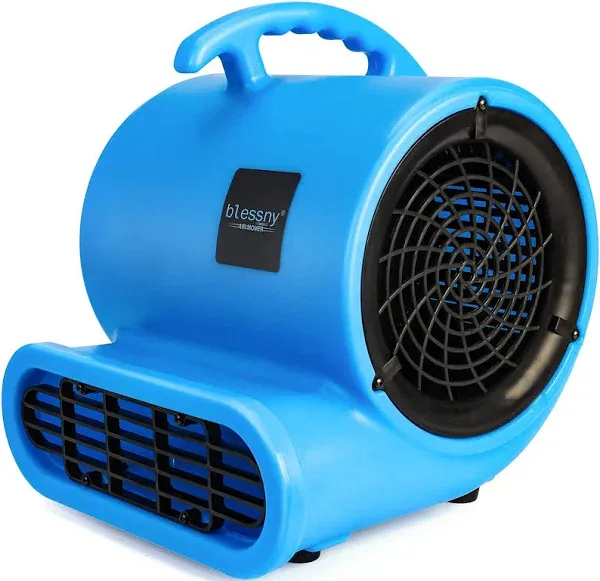 Blessny 1/2HP ETL Listed Carpet Dryer Fan