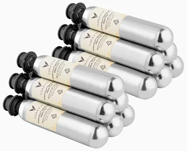 Coravin Pure CO2 Sparkling Capsules 6-Pack