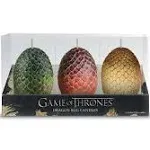 Game of Thrones Sculpted Dragon Egg Candle Set