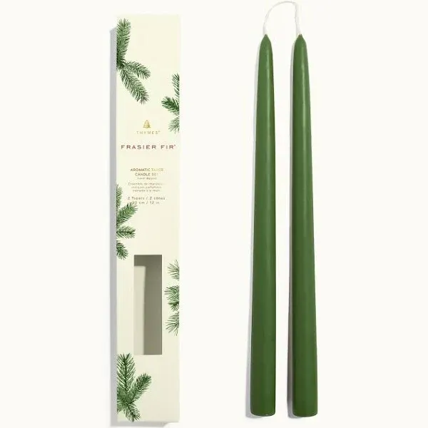 Thymes Frasier Fir Taper Candle Set