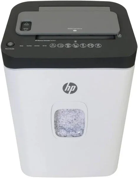 HP Af2014 200-Sheet Microcut Heavy-Duty Auto-Feed Shredder