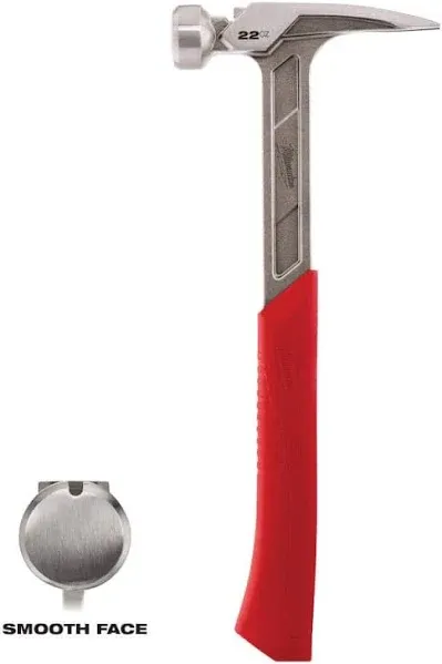 Milwaukee 48-22-9023 22oz Smooth Face Framing Hammer