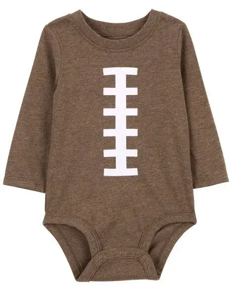 Carter's Baby Boy Long Sleeve Football Bodysuit