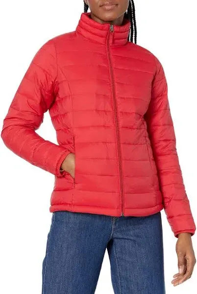 Amazon Essentials Women's Lightweight Packable Water-Resistant Puffer Jacket