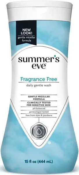 Summer's Eve Cleansing Wash | Fragrance Free | Gynecologist Tested | 1