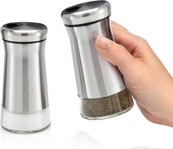 Home EC Salt and Pepper Shakers Set of 2