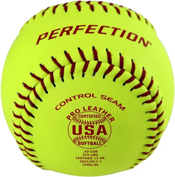 ASA Leather Fastpitch Softballs