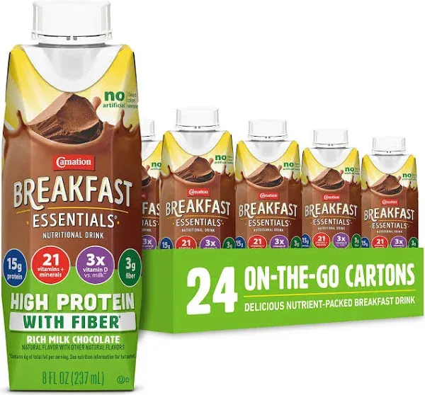 Carnation Breakfast Essentials High Protein Chocolate Drink