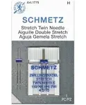 Schmetz Stretch Twin Machine Needle Size 4.0/75 1/PKG