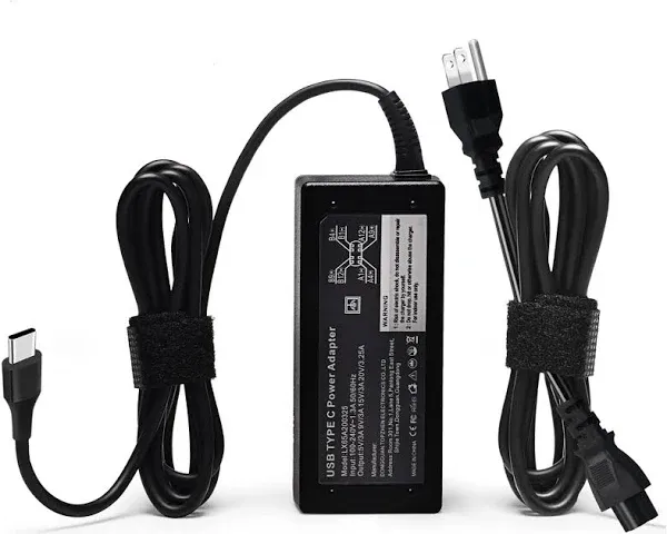 Replacement for Dell Laptop Charger,65W USB C Laptop Charger for Dell Latitude 5520 5430 5420 5530 7430 7420 2in1,Dell XPS 9310 9320 9360 9350/Dell