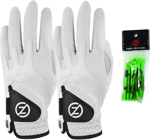 1 New Zero Friction Varsity Cabretta Elite Golf Glove Osfa Men's LH