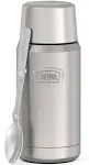 Thermos Icon 24oz Stainless Steel Food Storage Jar with Spoon