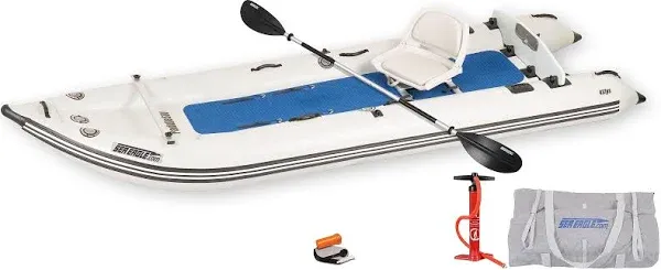 New Sea Eagle 437PS Paddleski 2 Person Swivel Seat Package Inflatable Boat