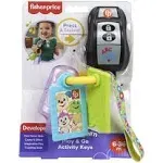 Fisher Price Laugh &amp; Learn Play &amp; Go Keys Baby Toddler Toy - NEW Lights &amp; Sounds