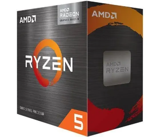 AMD - Ryzen 5 5500 3.6 GHz Six-Core AM4 Processor with Wraith Stealth CPU Cooler