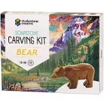 Studiostone: Bear Soapstone Carving Kit