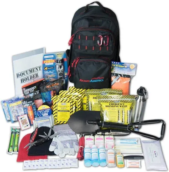 Ready America 2-Person Elite Emergency Kit 3 Day Backpack