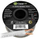 14AWG Speaker Wire, Series 14 AWG Gauge Speaker Wire Cable (100 Feet / 30.48 ...