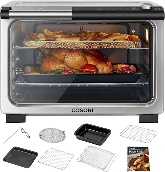 COSORI Ceramic Air Fryer Toaster Oven Combo