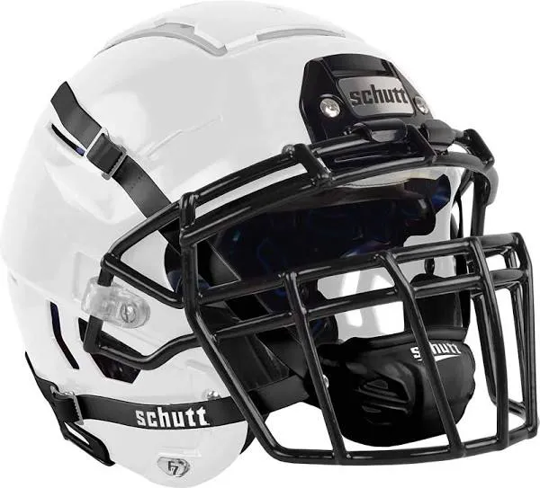 Schutt F7 VTD Adult Football Helmet, White / XL+