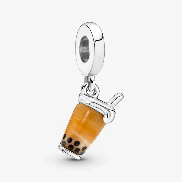 Pandora Murano Glass Bubble Tea Dangle Charm Women's