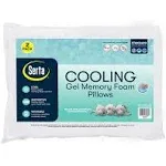 Serta Gel Memory Foam Cluster Pillows (2-Pack)