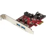 StarTech.com 4 Port PCI Express USB 3.0 Card - 2 External & 2