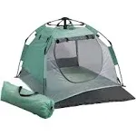 PeaPod Camp Lightweight Child Portable Bed Tent Extension, Seafoam (Open Box)