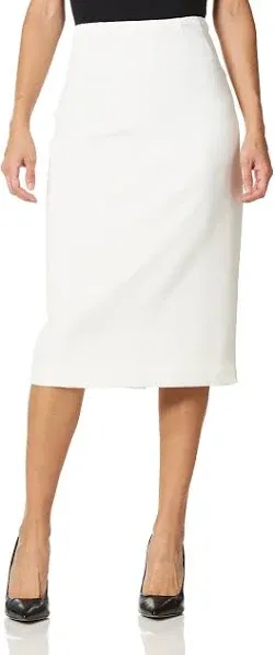 Kasper Women's Stretch Crepe Skimmer Skirt