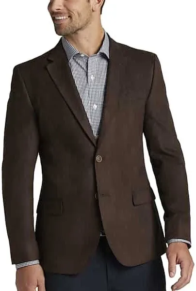 Nautica Men's Modern-Fit Faux-Suede Sport Coat