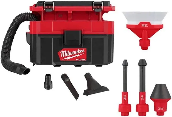 Milwaukee 0970-20 M18 Fuel PACKOUT 2.5 Gallon Wet/Dry Vacuum (Bare Tool)