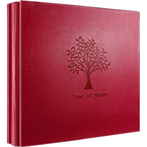 Photo Album 4x6 600 Photos, Leather Cover Extra Large Capacity Holds 600 Hori...