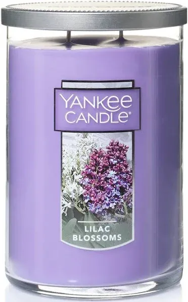 Lilac Blossoms Scented Candle, 22 Oz - Single Wick, 110+ Hours Burn Time, Large 