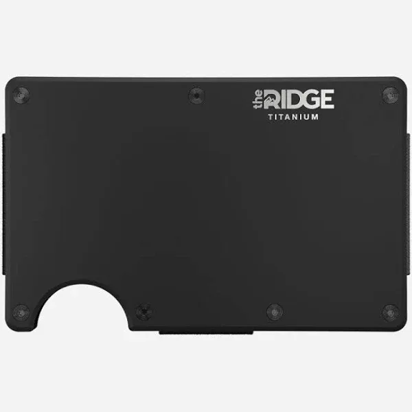 The Ridge Men's Titanium Wallet