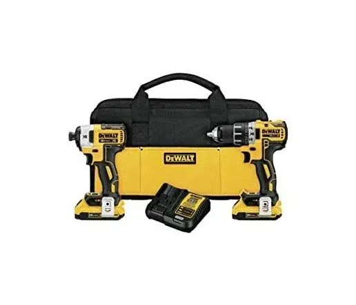 Dewalt Cordless Drill Dcf887/dcd791 Combo Set