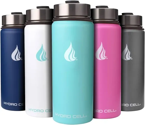 Hydro Cell Wide Mouth Stainless Steel Water Bottle