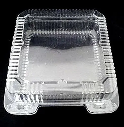 Durable Packaging Clear Hinged Containers 9 x 9